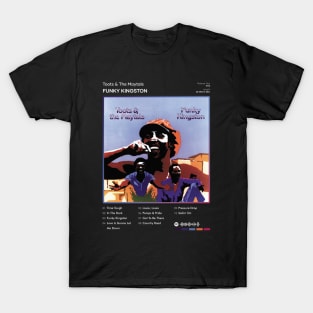 Toots & The Maytals - Funky Kingston Tracklist Album T-Shirt